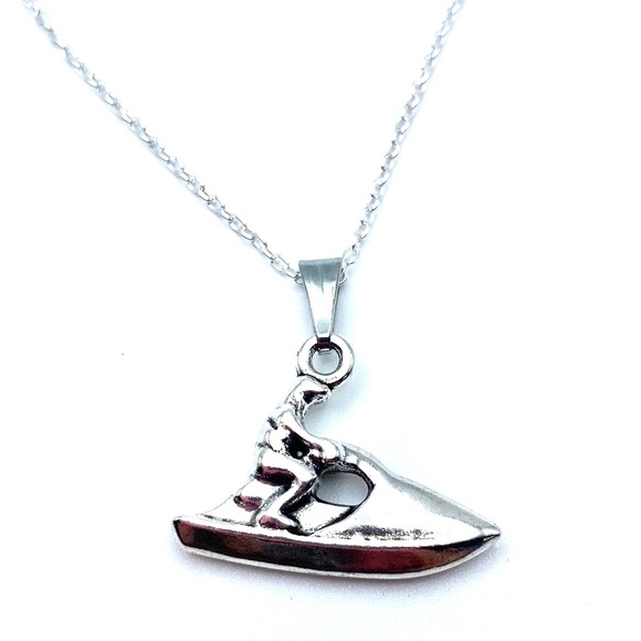Jet Ski Necklace May Be Personalized - Picture 5 of 9